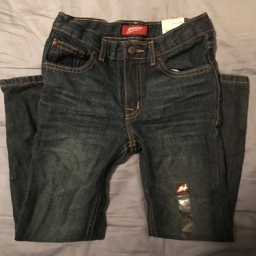 Boys Arizona jeans NWT size 6 skinny